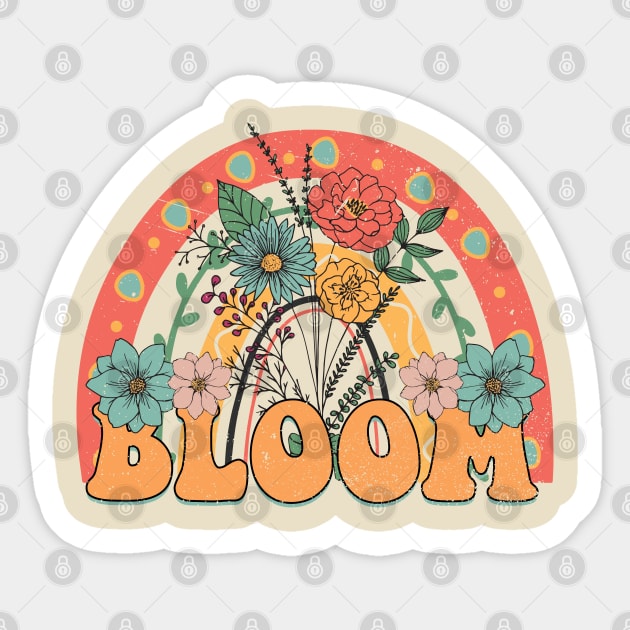 Bloom Sticker by Mad Panda